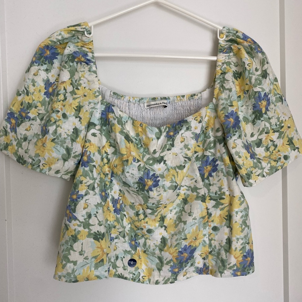 Abercrombie Floral Blouse